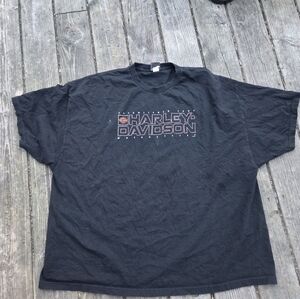 Harley Davidson Shirt 5XL Black Eveleth, MN